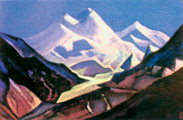 Н.К.Рерих. Гималаи [Сияющие вершины]. 1941
