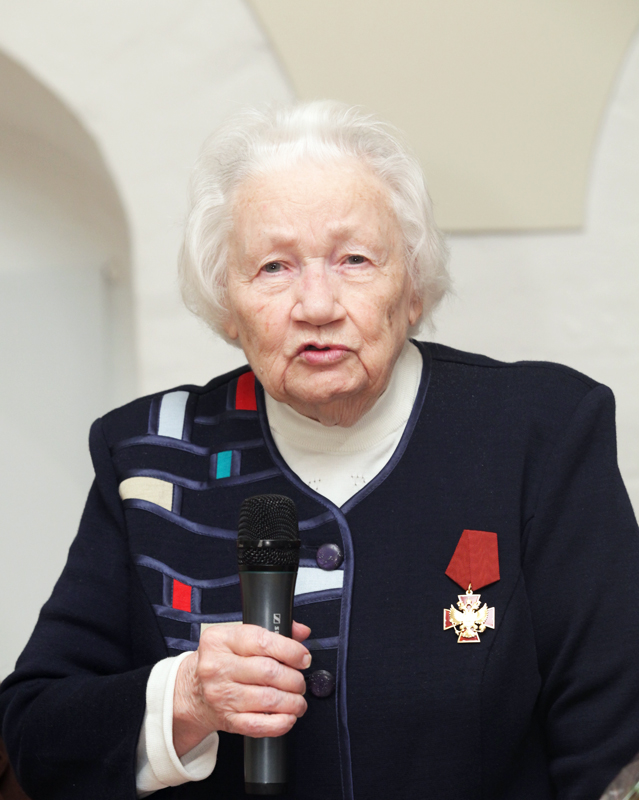 Madam Luydmila Shaposhnikova, Director General of Museum named after Nicholas Roerich