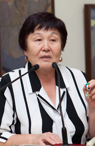 Ms. L.I. Alyoshina, Member of the Presidium of the Republican Council of Elders of the Khakas people