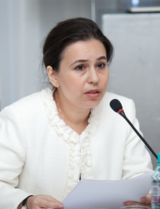 Ms. Marga Koutsarova, Chairperson at the «National Roerich Society