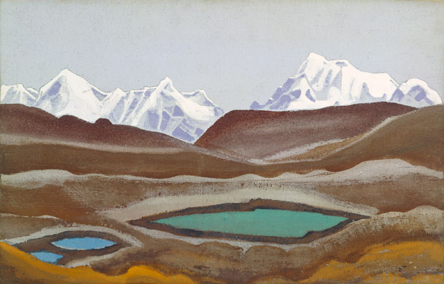 Н.К. Рерих. Горные озера. 1935–1936