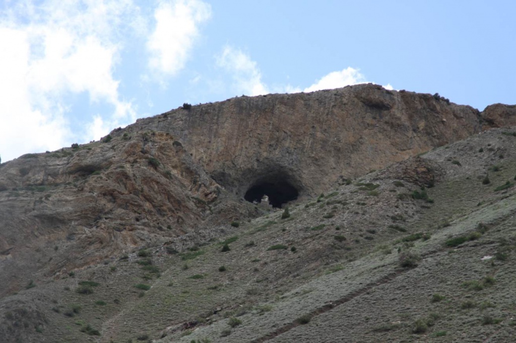 Пещера Миларепы. Лахул. 2016