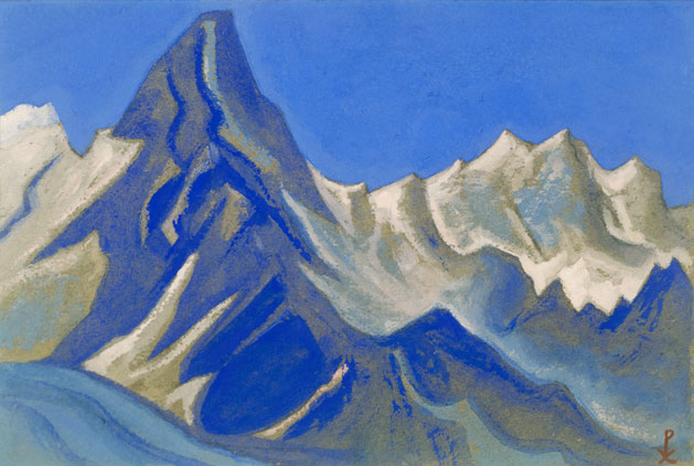 Н.К. Рерих. Гималаи [Снежные волны]. 1944
