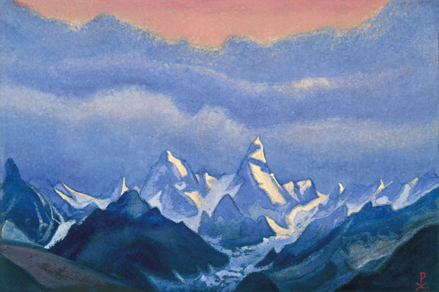 Н.К. Рерих. Гималаи [Снежные шатры]. 1946