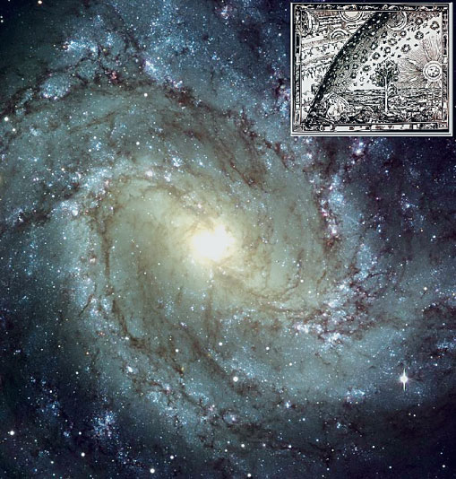 Гигантская спиральная галактика Messier 83